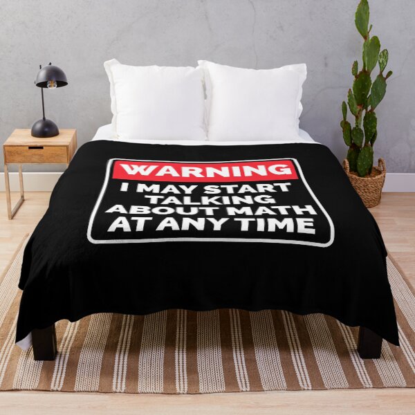 Item preview, I May Start Talking About Math At Any Time - Funny Math designed and sold by T-shirt For You.