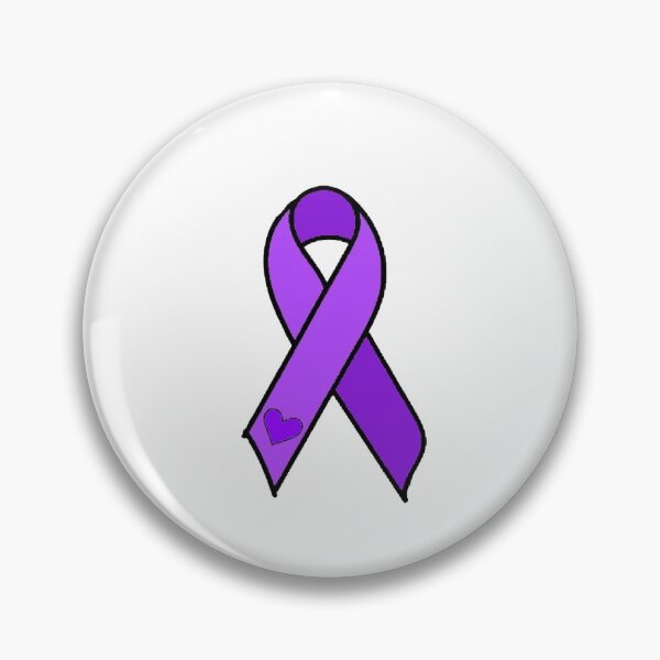 Item preview, Purple Awareness Ribbon designed and sold by jordanfishman23.