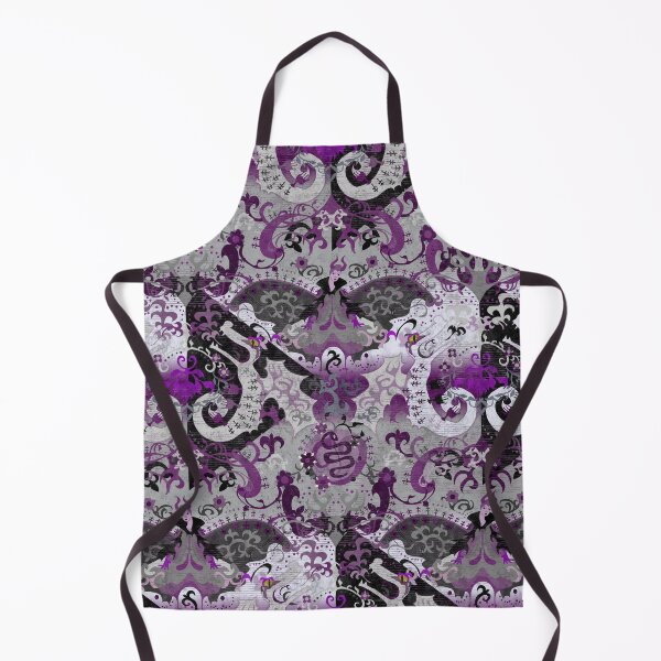 Item preview, Demisexual Dragon Damask -- Demisexual Pride Flag Colors designed and sold by ArgyleImp.