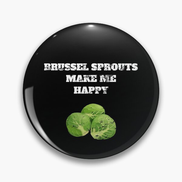 Item preview, Brussel sprouts make me happy Retro Vintage designed and sold by Jeangel97.