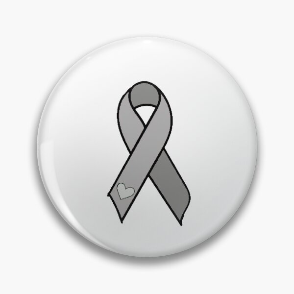 Item preview, Grey Awareness Ribbon designed and sold by jordanfishman23.
