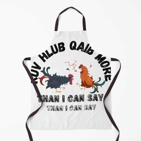 Item preview, Kuv hlub qaib more than i can say t-shirts designed and sold by BasheerFajr.