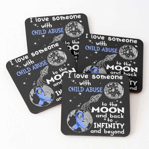 Item preview, I Love Someone With Child Abuse To The Moon And Back designed and sold by heppenp.