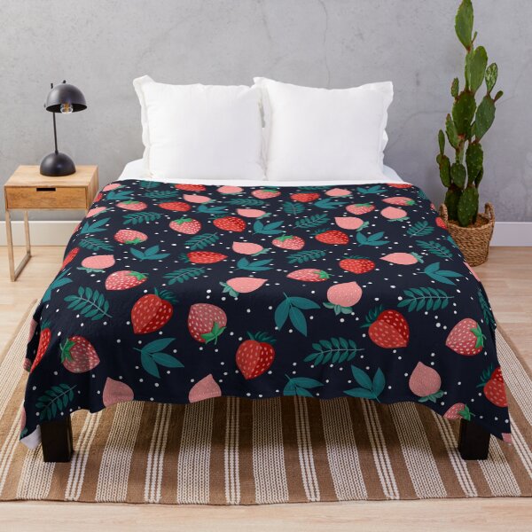 Item preview, Strawberry Print designed and sold by Rusembell.