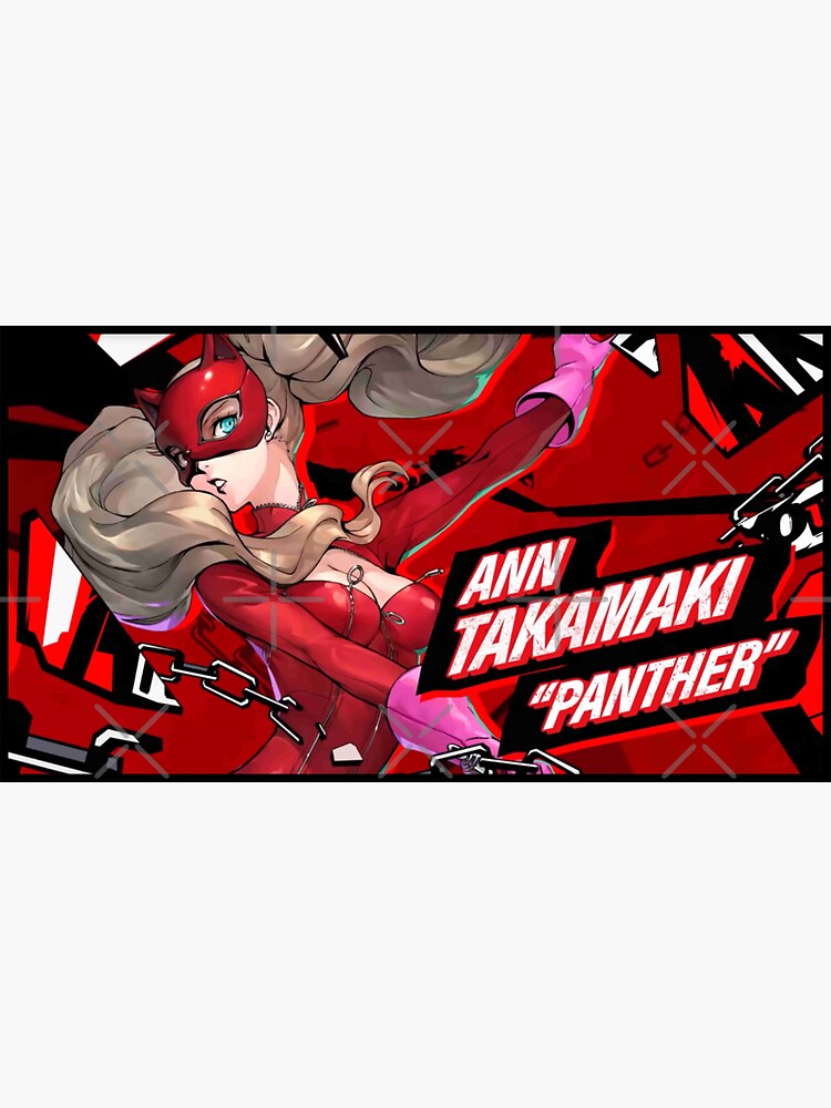 "Ann persona 5 Strikers" Sticker by Turnerbill Redbubble