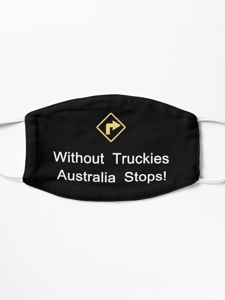 Alternate view of Without Truckies Australia Stops Mask