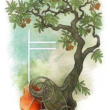 Rowan Tree Stickers for Sale | Redbubble