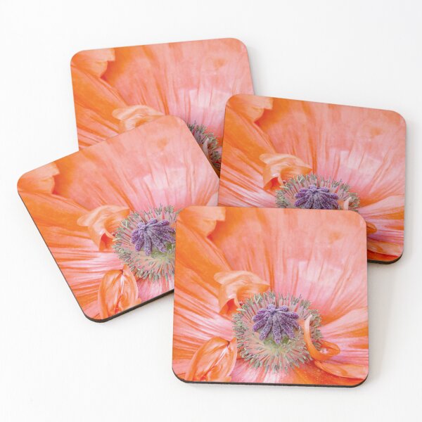 Item preview, Brilliant Orange Oriental Poppy Flower Up Close designed and sold by JinjerS.