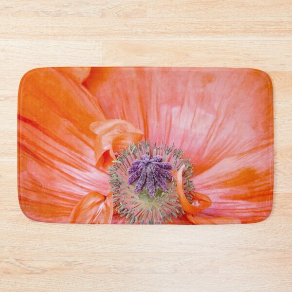 Item preview, Brilliant Orange Oriental Poppy Flower Up Close designed and sold by JinjerS.