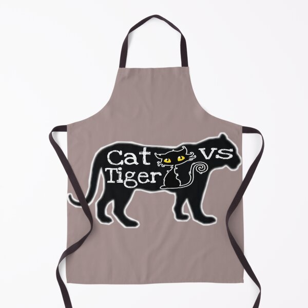 Item preview, Cute cat vs tiger shirts, cute cat vs tiger design, cute cat vs tiger lover, funny cat vs tiger masks, funny cat vs tiger phone cases, nice cat vs tiger stikars, cat vs tiger mugs, cat vs tiger clock designed and sold by Poussyarts.