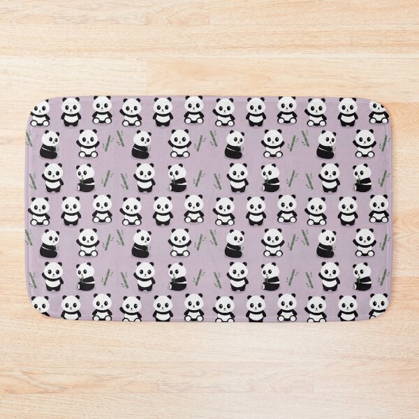 Item preview, Mask - Cute pandas and bamboos designed and sold by della95.