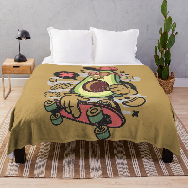 Item preview, Avocado Skateboarder! designed and sold by Sinfamous.