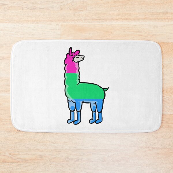 Item preview, Polysexual llama loves subtle pride | LGBTQ designed and sold by Petra Becker.