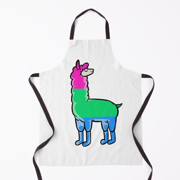 Item preview, Polysexual llama loves subtle pride | LGBTQ designed and sold by Petra Becker.