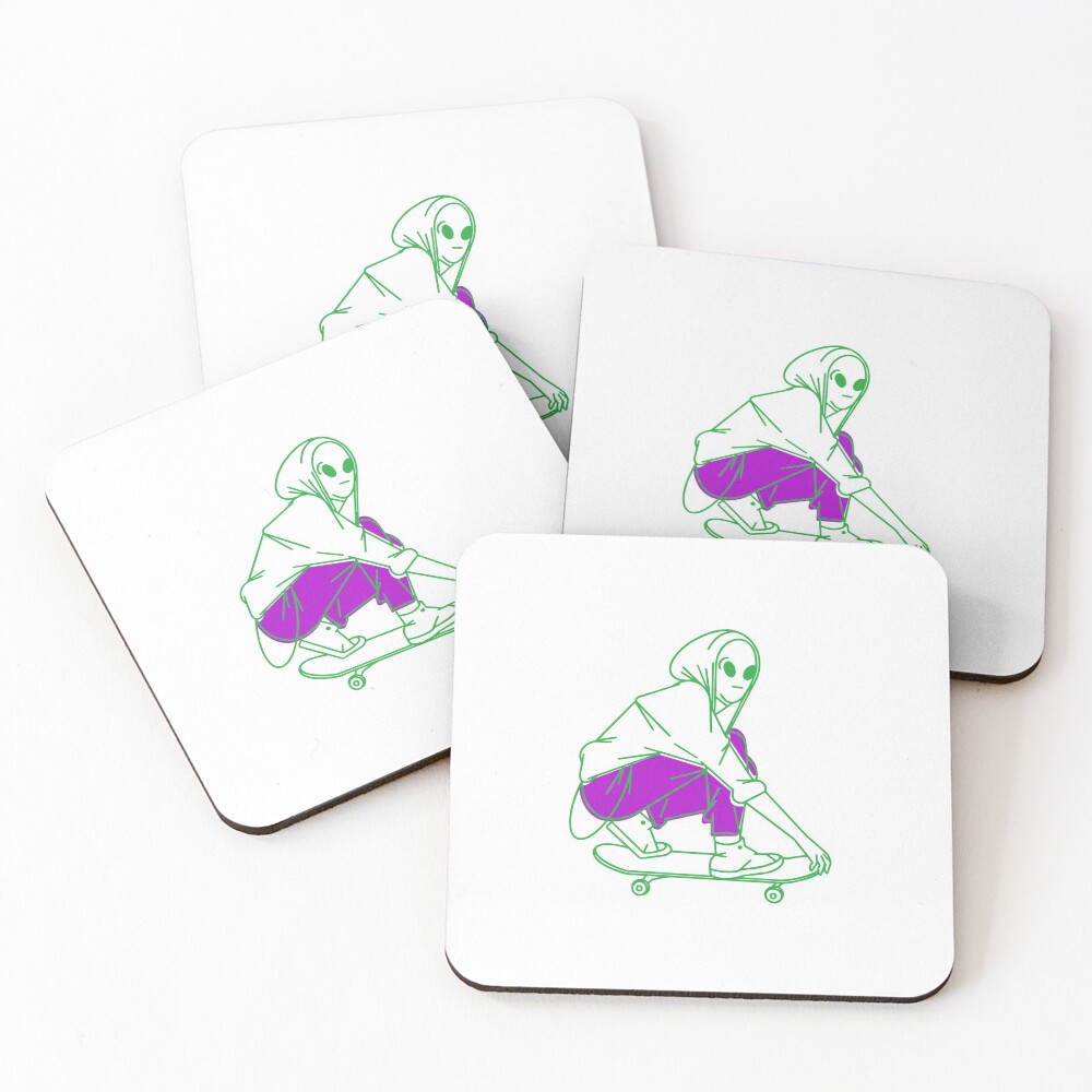 Item preview, Coasters (Set of 4) designed and sold by RedsStickerShop.