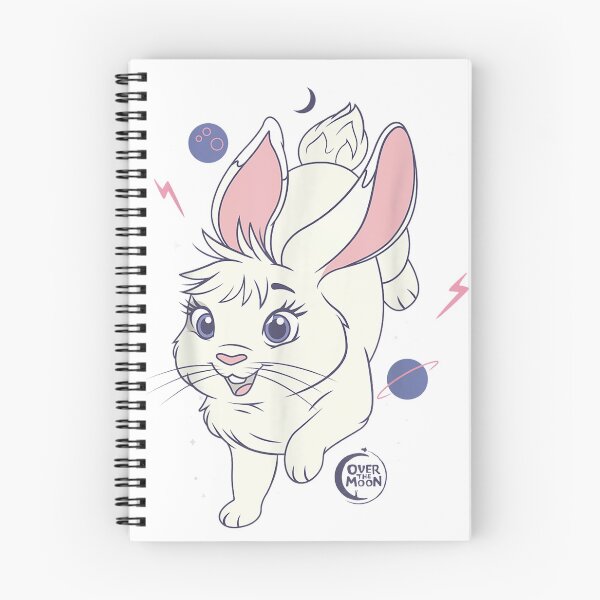 Item preview, Sobre la luna Bungee The Rabbit designed and sold by JessicaHealey.