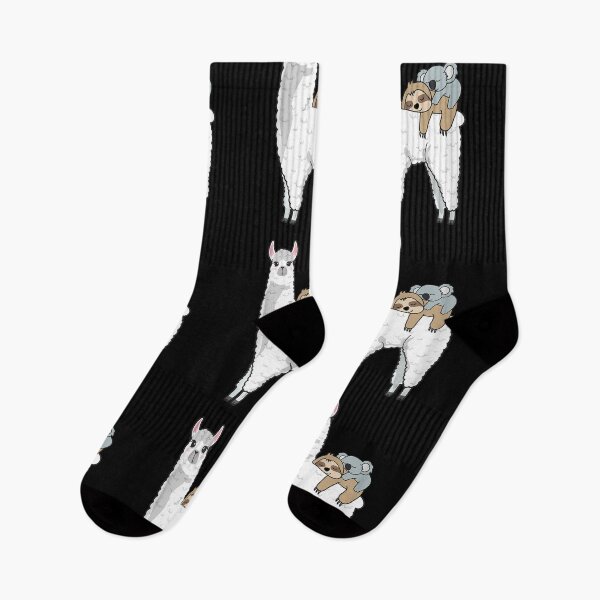 Item preview, PATRONUS SLOTH & KOALA ON LLAMA ALPACA designed and sold by JessicaHealey.