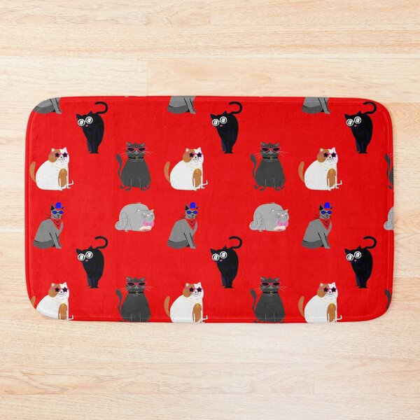 Item preview, Cattitude Cat Stickerspack Cool Cat Pack Full Time Cat Mom Cool Cats Pattern designed and sold by KLINESTORE.