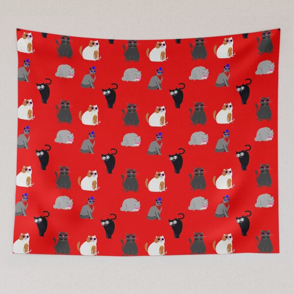 Item preview, Cattitude Cat Stickerspack Cool Cat Pack Full Time Cat Mom Cool Cats Pattern designed and sold by KLINESTORE.