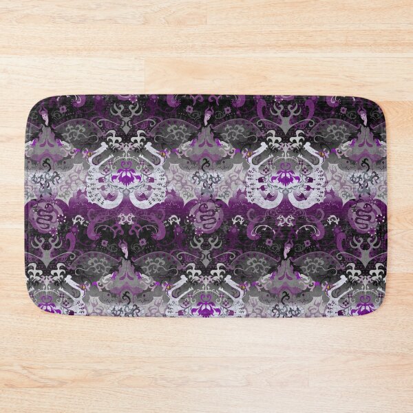 Item preview, Asexual Pride Damask -- Asexual Pride Flag Colors designed and sold by ArgyleImp.