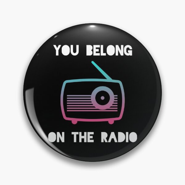 Item preview, You Belong on the Radio designed and sold by ICheckmateThee.