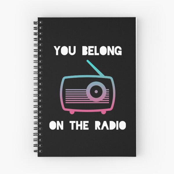 Item preview, You Belong on the Radio designed and sold by ICheckmateThee.