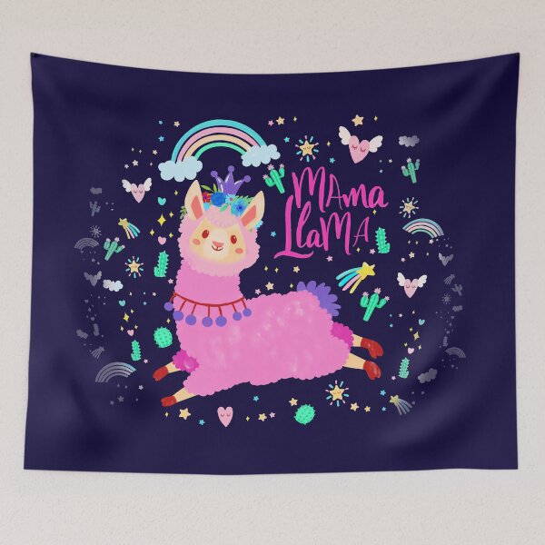 Item preview, Mama Llama designed and sold by SquinkCreative.