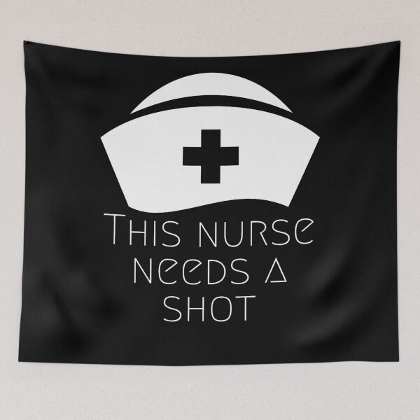 Item preview, this nurse needs a shot designed and sold by swaeleeroy.