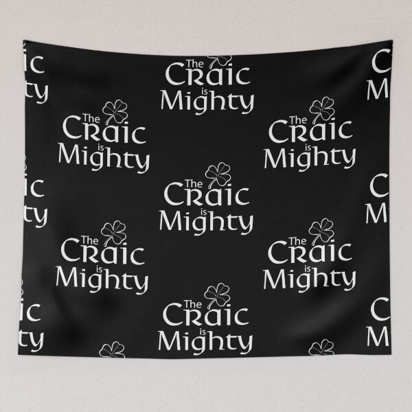 Item preview, The Craic is Might Cute Irish St. Patrick Day designed and sold by JessicaHealey.