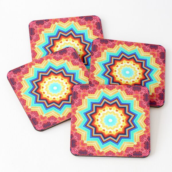 Item preview, Angular Raspberry Blackberry Banana Vibrant Turns designed and sold by Kay Patterson.