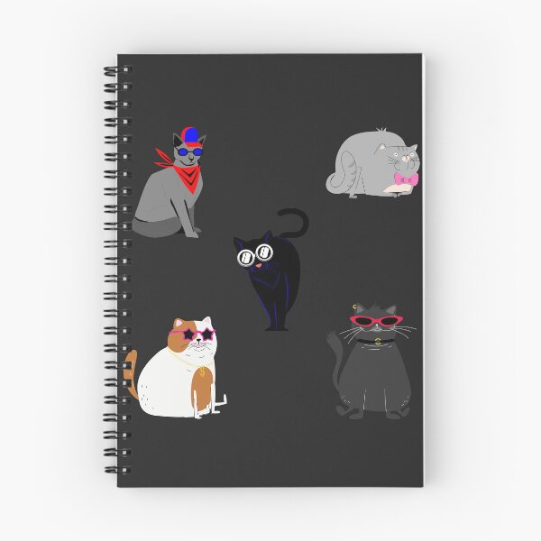 Item preview, Cool Cat Pack Cattitude Cat Stickerspack Full Time Cat Mom Cool Cats Pattern designed and sold by KLINESTORE.