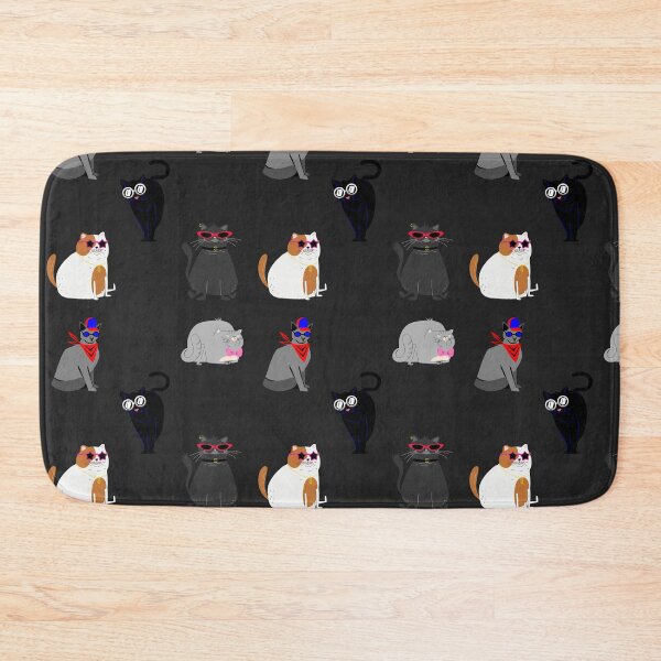 Item preview, Cool Cat Pack Cattitude Cat Stickerspack Full Time Cat Mom Cool Cats Pattern designed and sold by KLINESTORE.