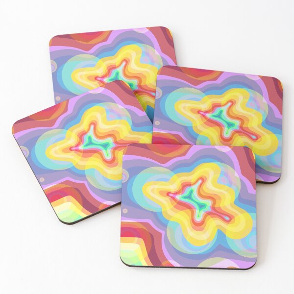 Item preview, Trippy Colored Geodes designed and sold by elmpixietattoos.