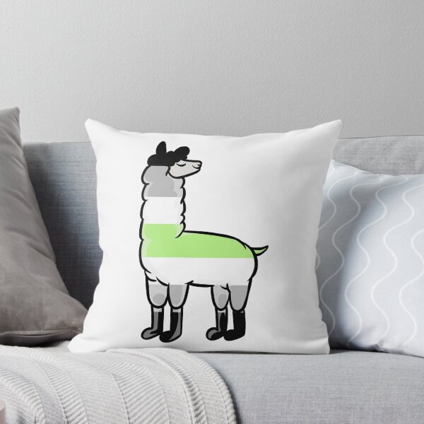 Item preview, Agender Llama loves subtle pride | LGBTQ designed and sold by Petra Becker.