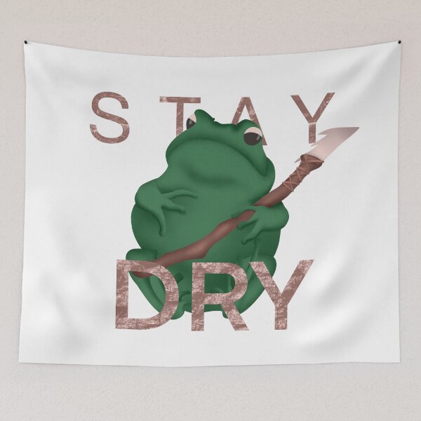 Item preview, Stay Dry Toads || Naddpod Series designed and sold by EmilieZaenker.