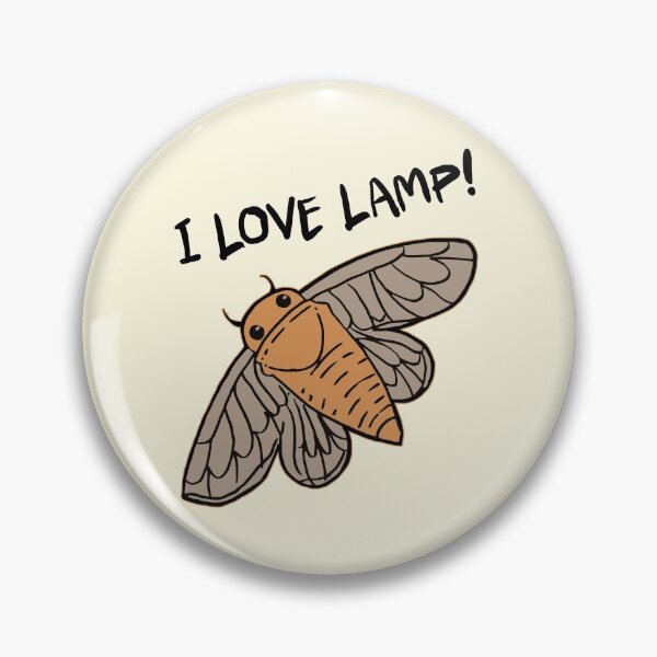 Item preview, I Love Lamp // Moth To a Flame Funny Design designed and sold by acquiesce13.