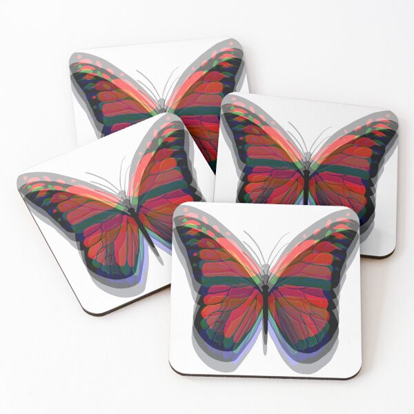 Item preview, Chromatic Aberration Butterfly designed and sold by NickHydo.