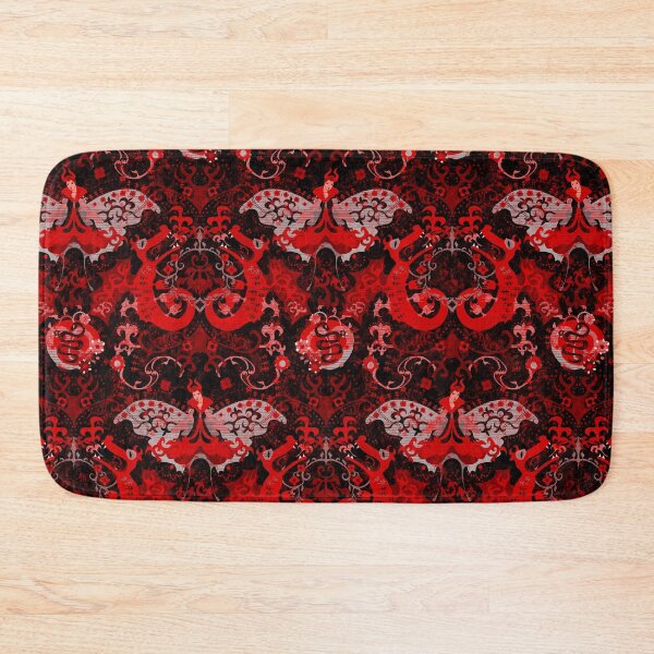 Item preview, Red Dragon Damask designed and sold by ArgyleImp.