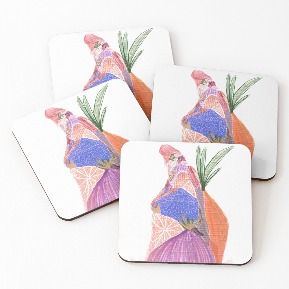 Item preview, Coasters (Set of 4) designed and sold by OhlaMar.
