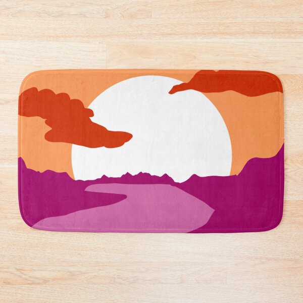 Item preview, Subtle lesbian pride landscape designed and sold by Dinneendraws.