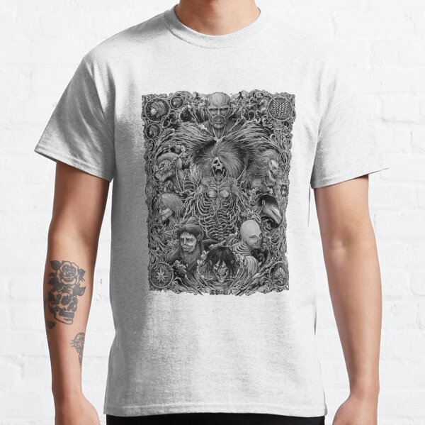 Attack on Titan season 4 the nine titans in one picture Classic T-Shirt