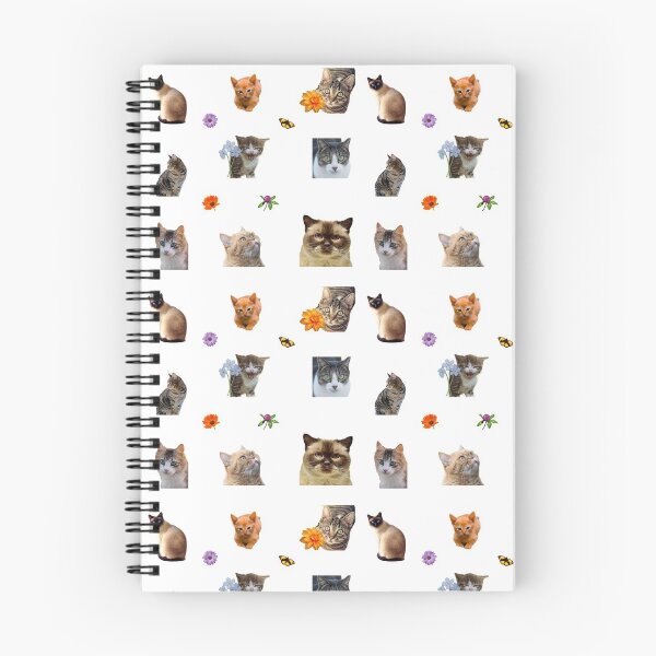 Item preview, Cute Cats Kittens Flower Stickers Bundle designed and sold by silviaol.
