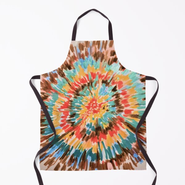Aperçu de l'œuvre Tie-Dyed Bleu-Marron créée et vendue par DETalas.