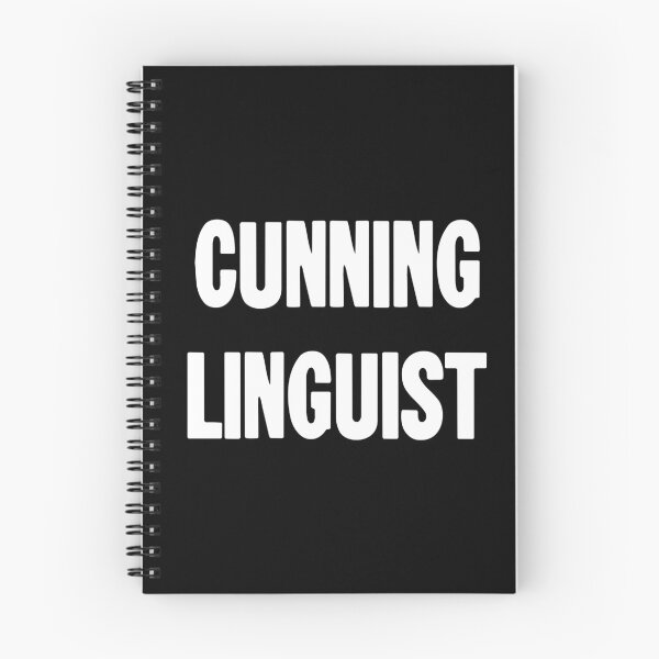 Item preview, Cunning Linguist designed and sold by Good-Looking Corpse.
