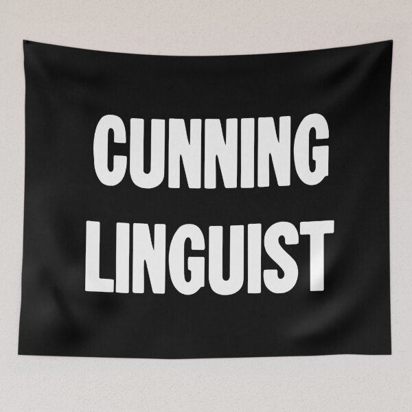 Item preview, Cunning Linguist designed and sold by Good-Looking Corpse.