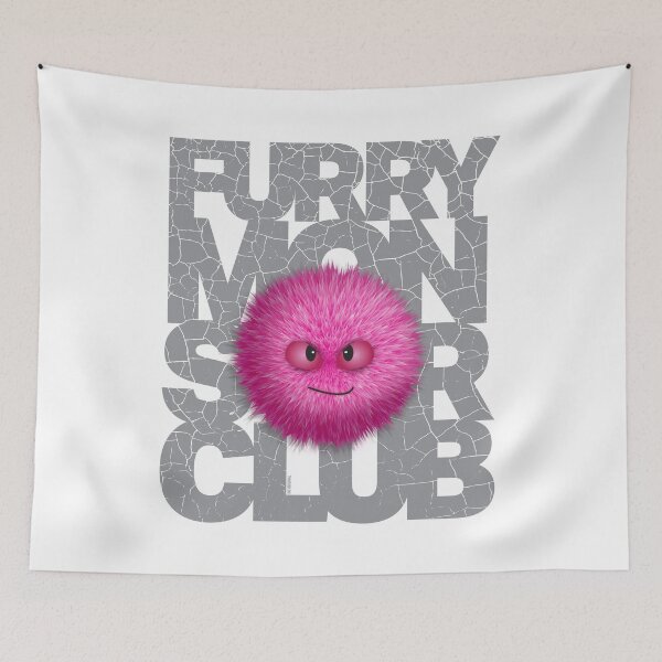 Item preview, Pink Furry Monster Club designed and sold by Inc-Solutions.