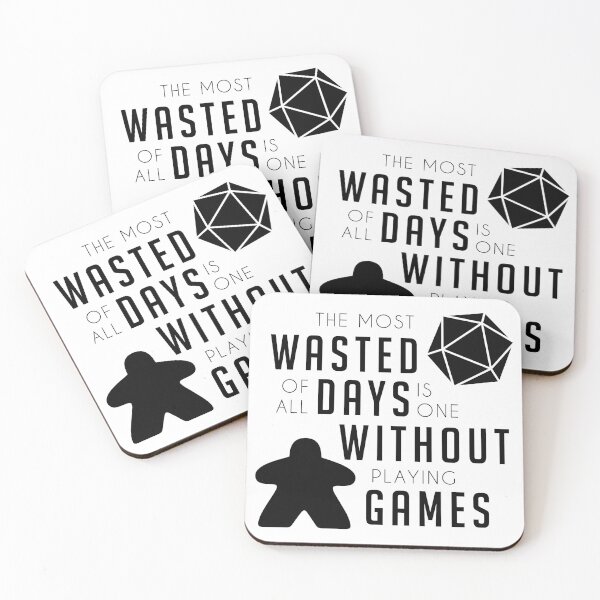 Item preview, The Most Wasted of all days is one without games designed and sold by BeamGeeks.