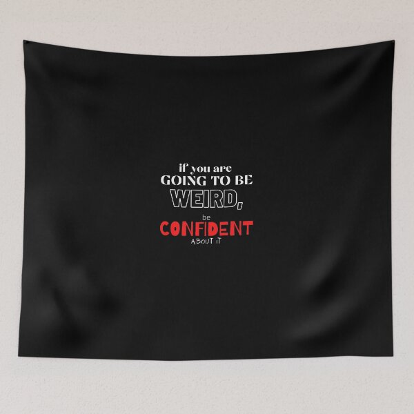 Item preview, Weird and Confident designed and sold by Art by Marilynn Methven.