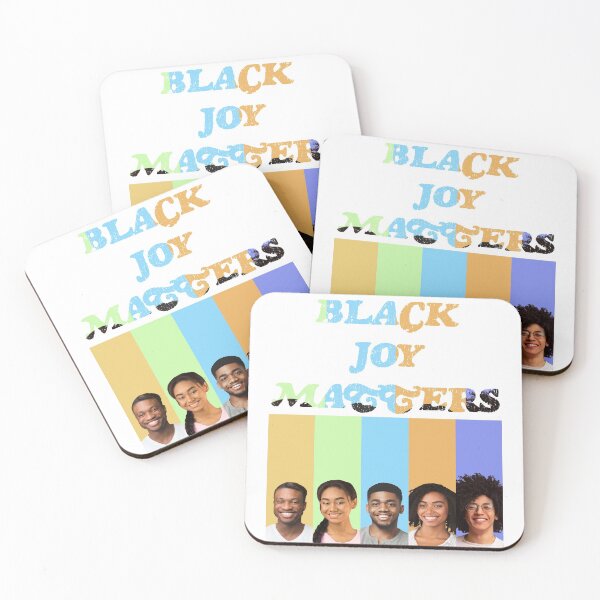Item preview, Black Joy Matters | Happy | Joy designed and sold by Tasha McGlashan.