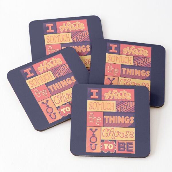 Item preview, I Hate So Much designed and sold by polliadesign.